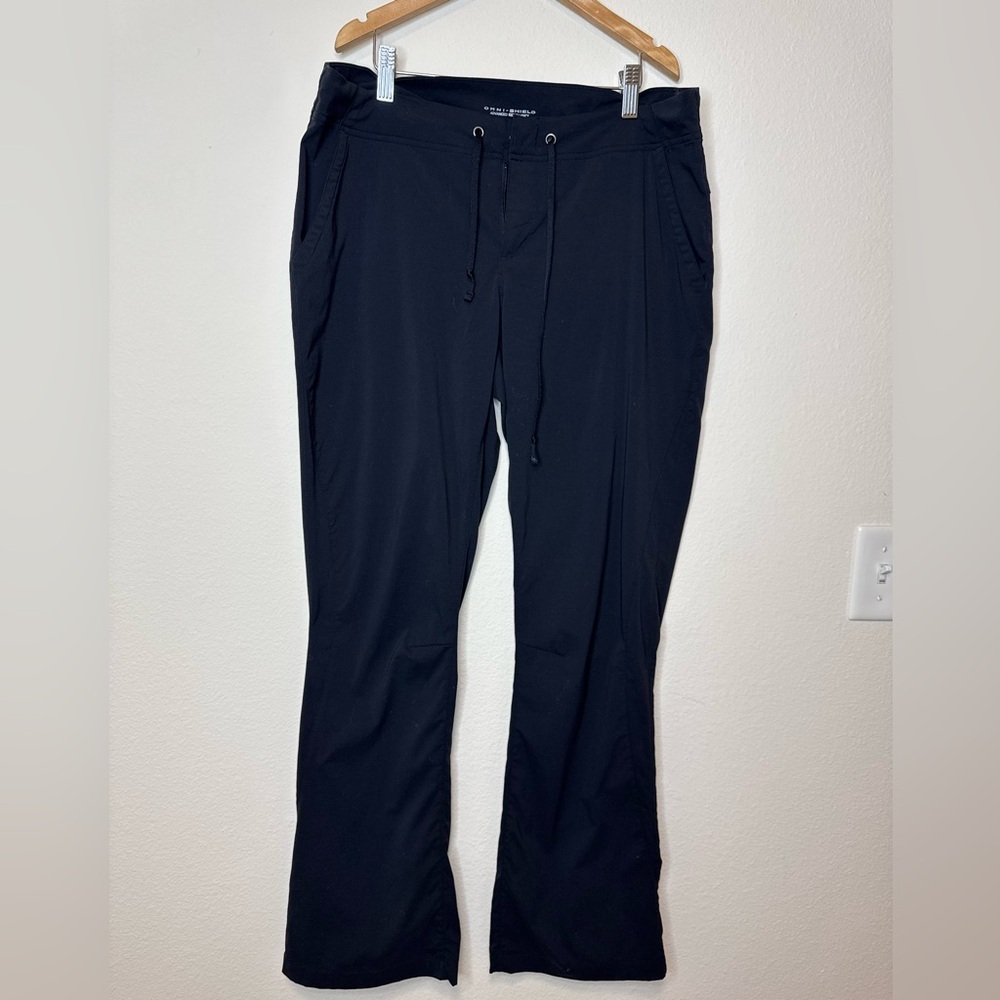 Columbia Black Track Pants Women’s 12, Athletic Joggers with Pockets